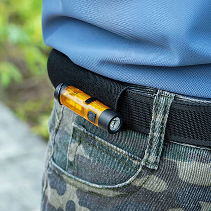 Belt Sleeve Elastic Loop EDC Belt Organizer Concealed Tool Holder Flashlight Holder Tactical Hunting Accessories
