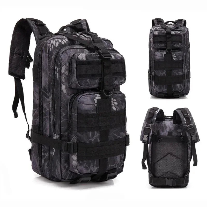 40L Tactical Backpacks For Man Hking Outdoor Survival Bags 3P Climbing Hunting Backpack Fishing Hiking Nylon Tactical Backpack