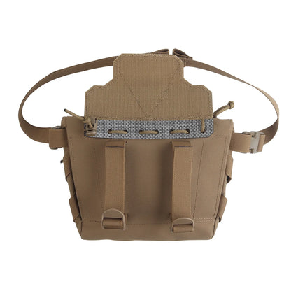 Compact abdominal PC lower bag Tactical Molle Dump Pouch / Utility Belt Bag tactical vest chest equipment tactical tilt bag