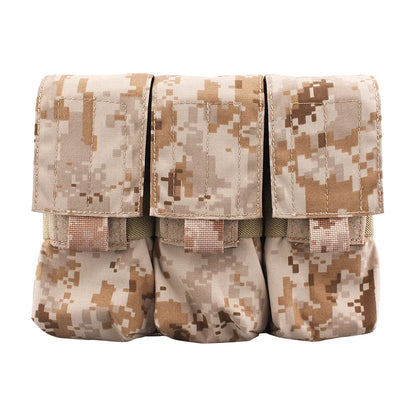Emersongear For LBT Style Triple Magazine Pouch MOLLE Combat Mag Bag Outdoor Holder Airsoft Hunting Trekking Nylon