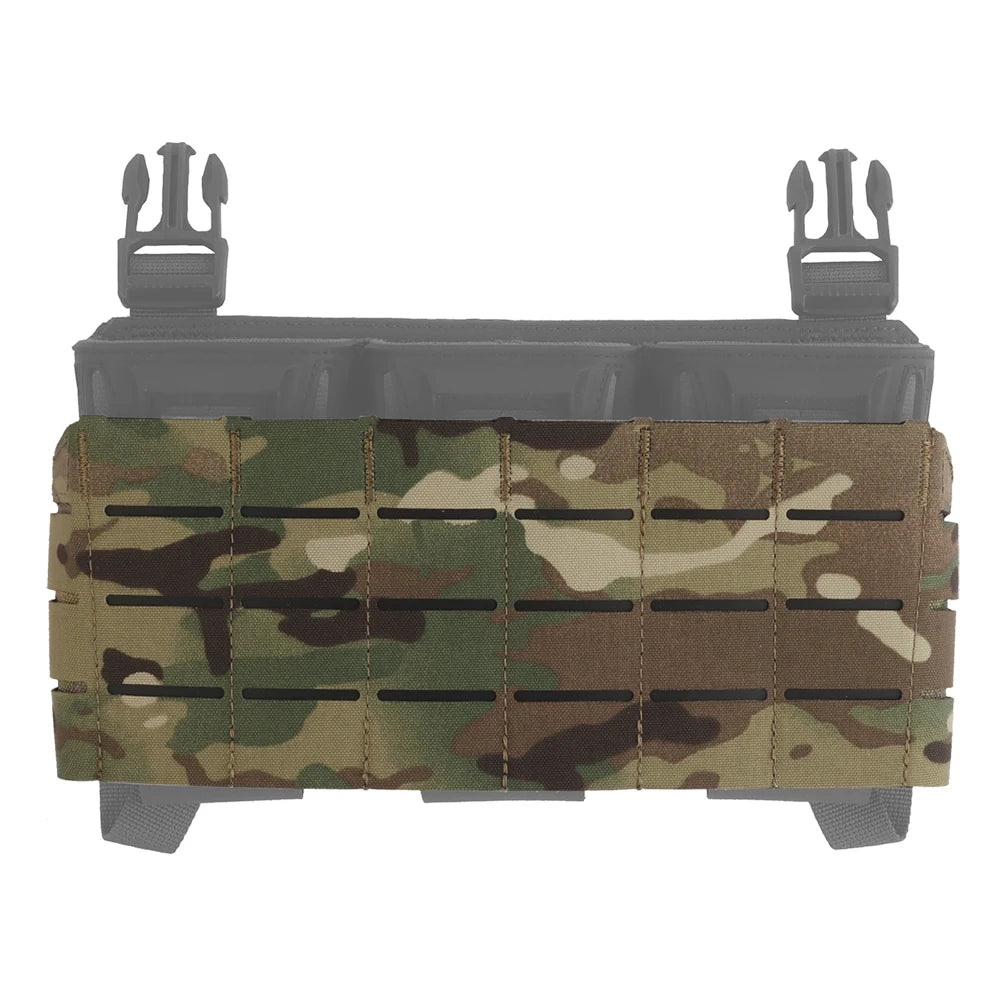 Tactical MOLLE Plate For Multi-caliber Triple Mag Pouch Placard 2nd Layer Expand Outdoor Hunting Vest Plate Carrier Accessories