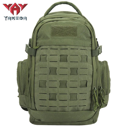 YAKEDA Tactical Backpack Camouflage Sports Outdoor Bag Large Capacity Travel Hiking Camping Rucksack