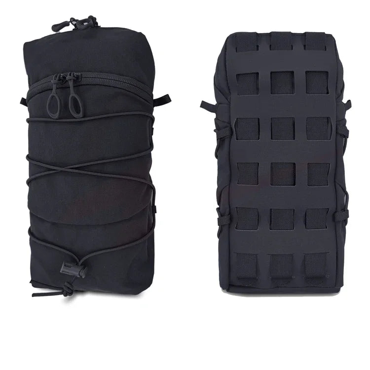 Multicam GP Pouch Tactical Molle Vertical 12X5 Storage Bag Airsoft Hunting Vest Plate Carrier Back Panel Pouch Equipment