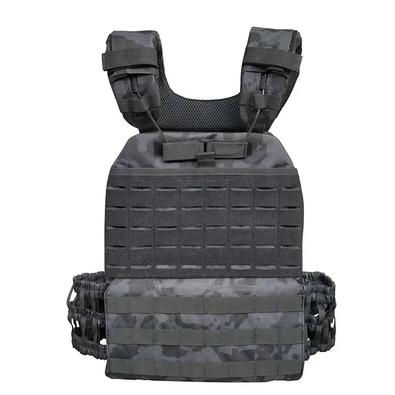 Tactical Adjustable Vest Hunting Airsoft Molle Waistcoat Hiking Assault Plate Carrier Vest Hunting Protect Outdoor Equipment