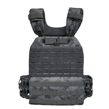 Tactical Adjustable Vest Hunting Airsoft Molle Waistcoat Hiking Assault Plate Carrier Vest Hunting Protect Outdoor Equipment