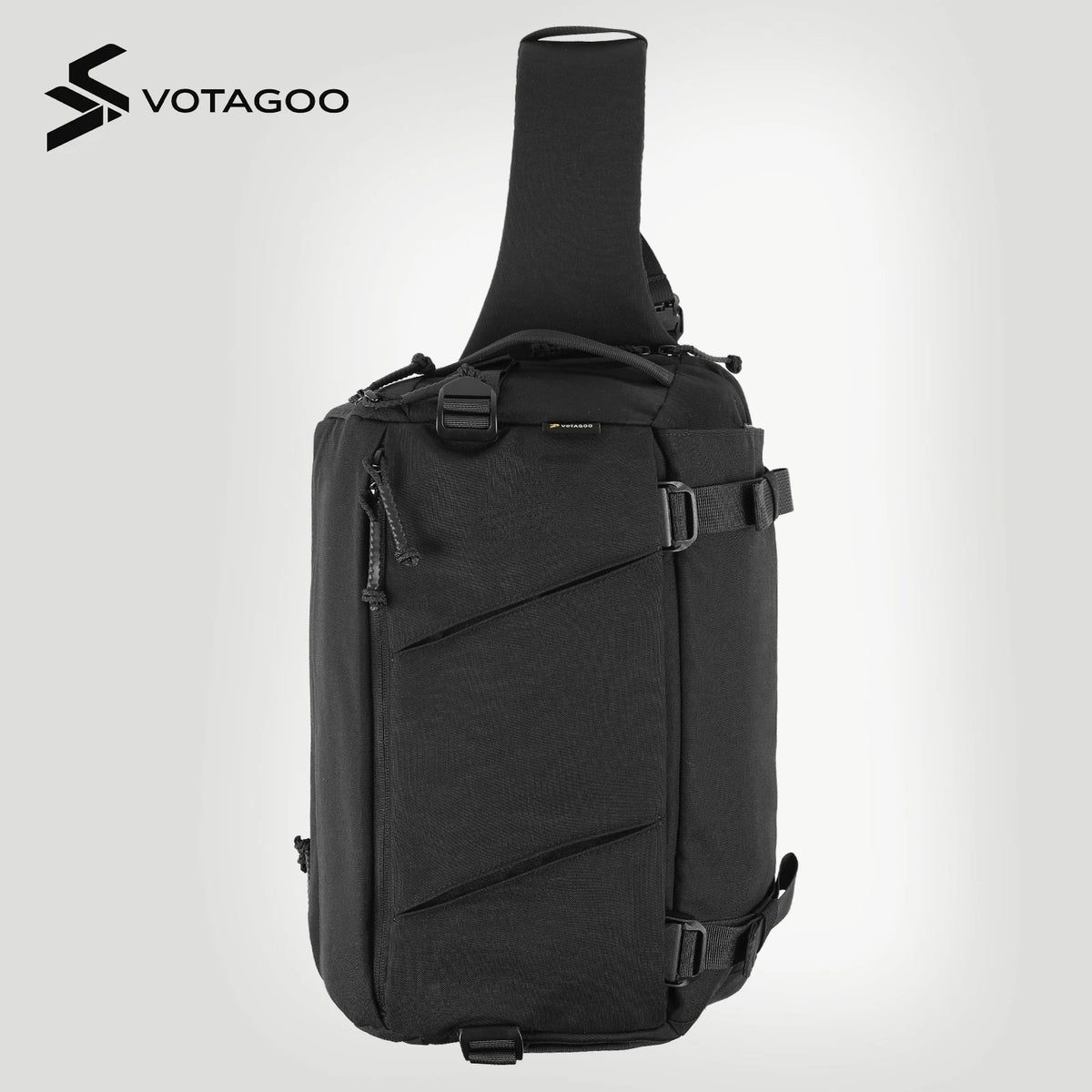 VOTAGOO 13L Tactical Sling Bag Lightweight CCW Concealed Carry EDC Crossbody Shoulder Pack for Men Women Outdoor