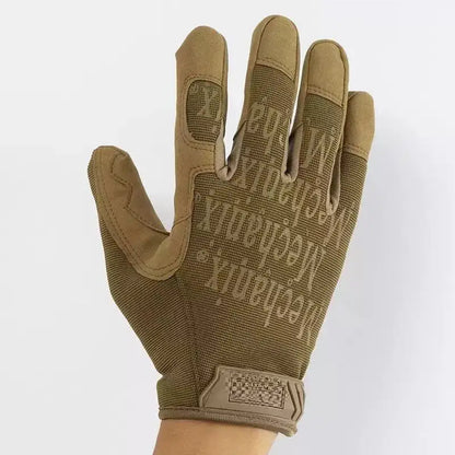 Mechanix Tactical Full-Finger Gloves: Outdoor Climbing, Protection, Touchscreen Compatible, Wear-Resistant and Anti-Slip Gloves