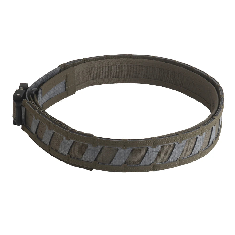 Airsoft Battle Belt Outdoor Hunting Militar Training Tactical Belt MOLLE System Magnetic Waist Belt Ranger Green M/L/XL