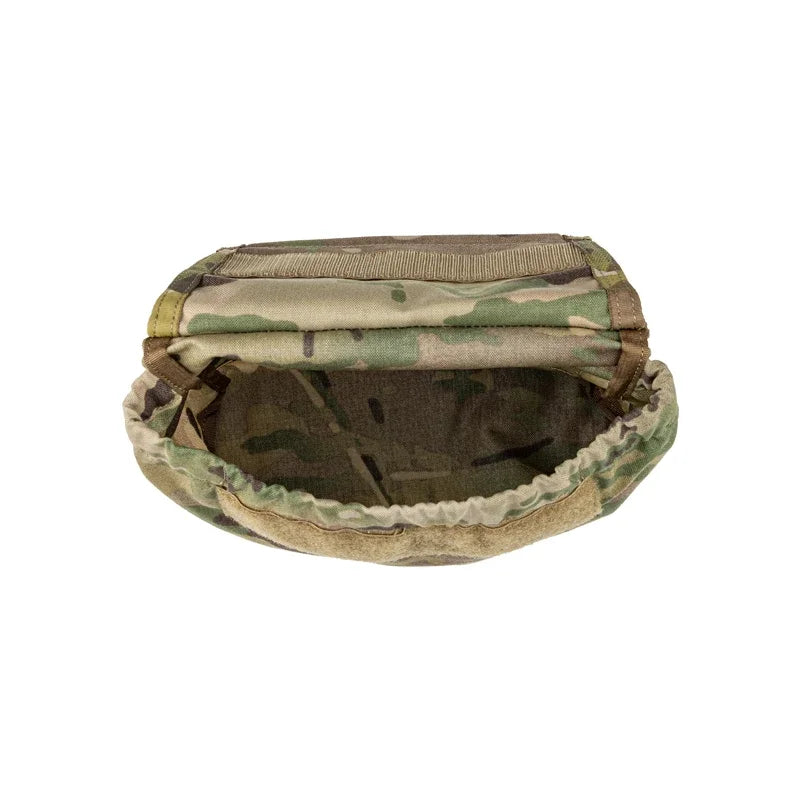 Tactical Abdominal Bag Airsoft Vest Chest Drop Pouch Hunting Chest Hanging Plate Carrier Storage Folded Bag Gear