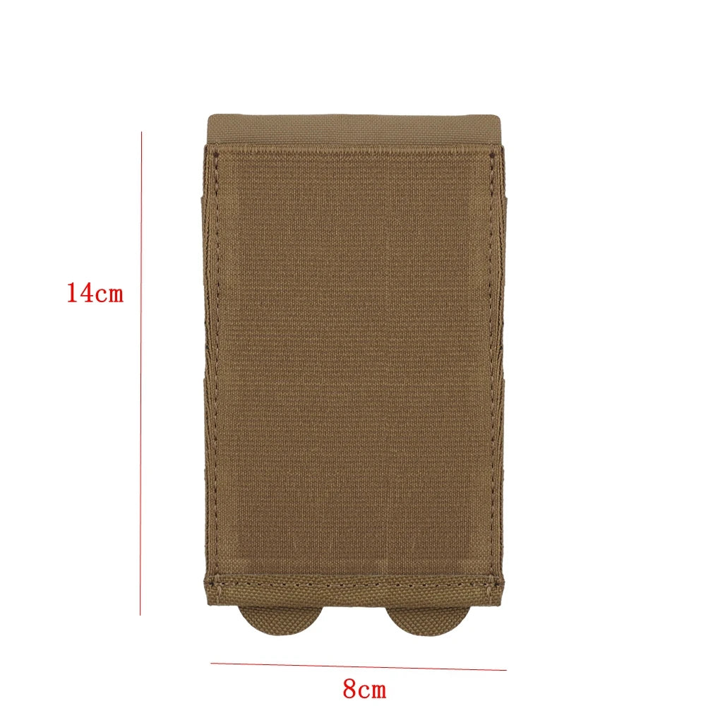 Single/Double/Triple Mag Pouch Elastic Molle Magazine Pouches Open-top Carrier for M4/M16/AR/AK Rifle Magazines