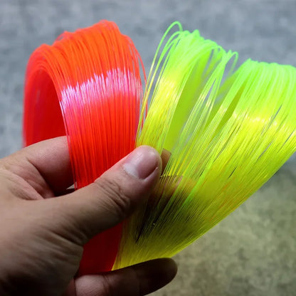 50cm Fiber Optic Bow Sight Replacement Pin 0.5mm 0.75mm 1.0mm  Red Green Slingshot Compound Bow Hunting Fiber Accessory
