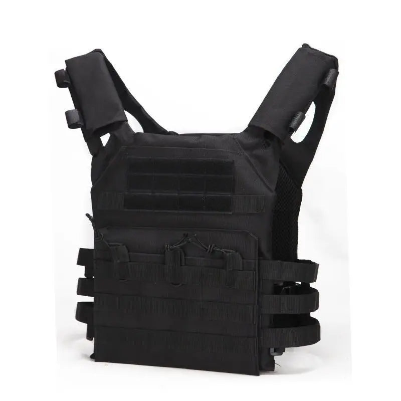 Nylon Tactical Vest Body Armor Hunting Carrier Airsoft Accessories CS Combat MOLLE Camo Military Army Vest for Outdoor Hunting