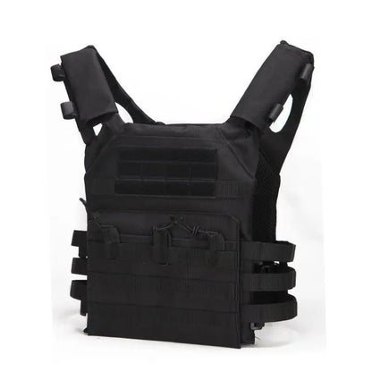 Nylon Tactical Vest Body Armor Hunting Carrier Airsoft Accessories CS Combat MOLLE Camo Military Army Vest for Outdoor Hunting