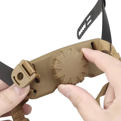 FAST Helmet Secures Chin Strap. Hunting Helmet Adapter, Adjustable Fixing Rope for HL-31 HL-32 Helmet