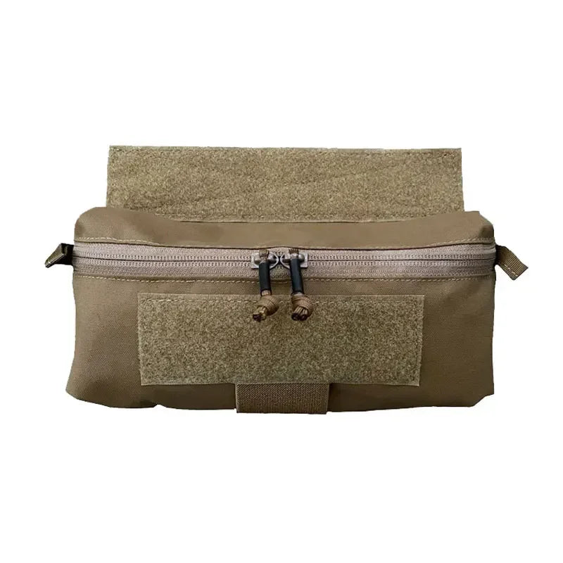 Tactical Drop Pouch D3CR MK3 MK4 Dangler Abdominal Dump Pouch Fanny Pack JPC CPC LBT Vest Mini Plate Carrier Storage Bag