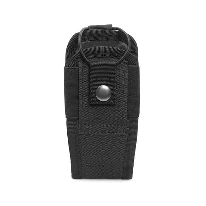 Tactical Molle Radio Walkie Talkie Pouch Outdoor Portable Radio Interphone Holster Carry Bag Adjustable Universal Radio Holder