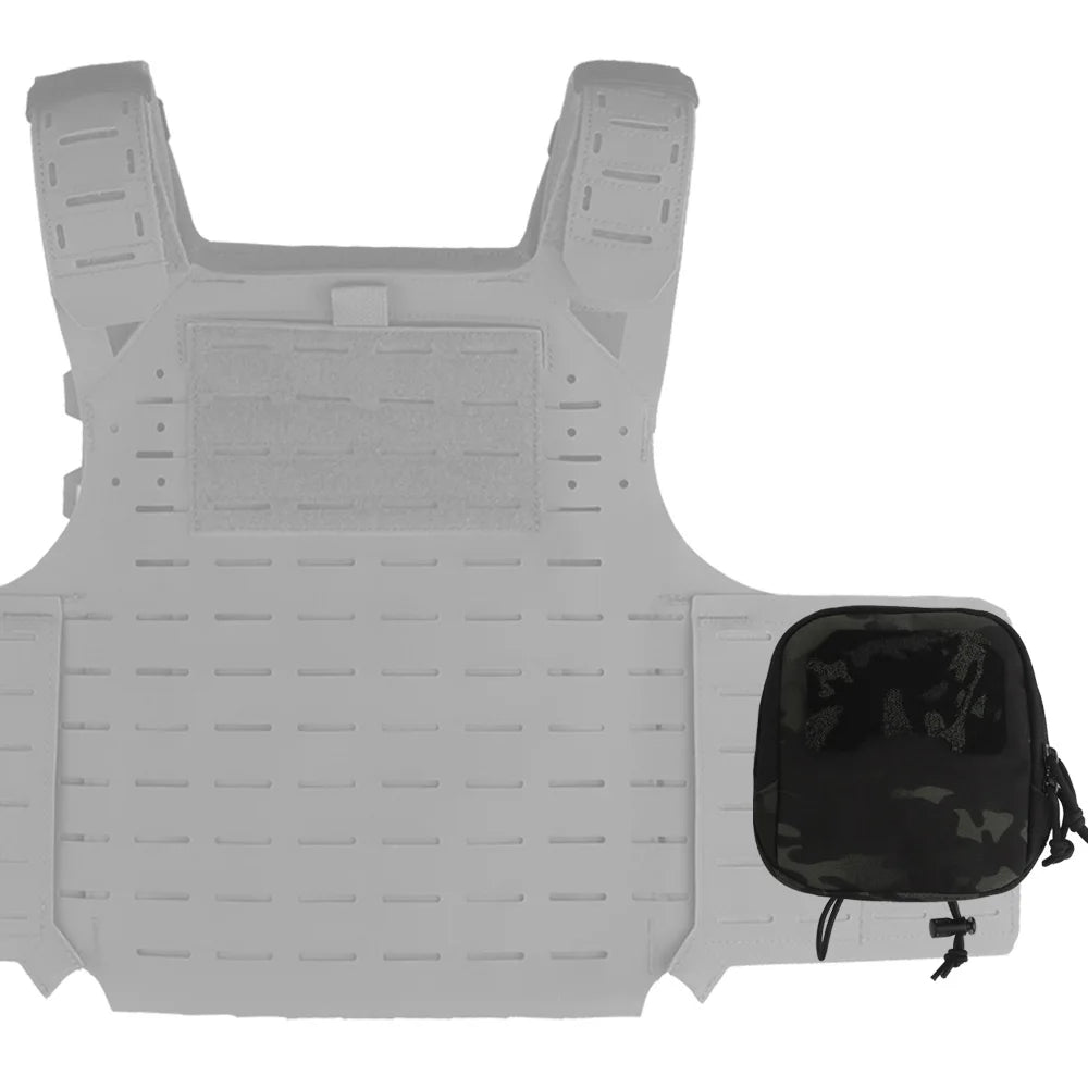 Tactical MOLLE Pouch Double Zipper Outdoor Sports Hunting Flashlight Emergency Tools Storage Pouch Airsoft Vest Waist Belt Gear