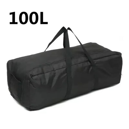 1680D Oxford Fabric Outdoor Waterproof Storage Bag | 55L-150L Foldable Luggage Duffle Backpack Waterproof Large Hiking Handbags