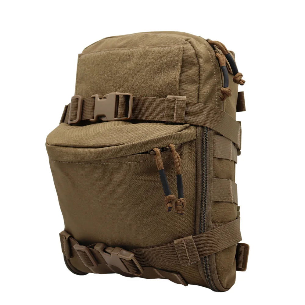 Tactical Hydration Bag Vest Molle Backpack Carrier Pack Outdoor Water Bag for Hunting Tactical Vest Backpack Plate Carrier