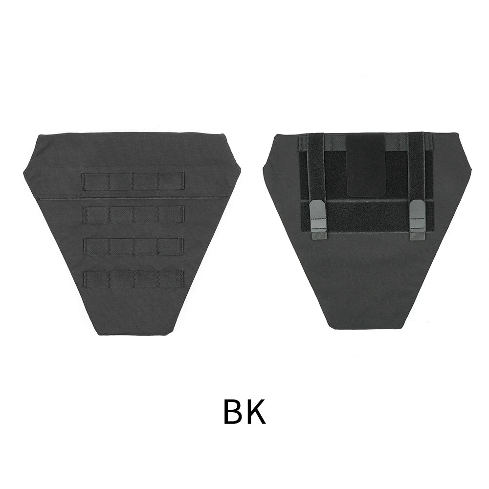Tactical Pleated Crotch Groin Protection Equipment Vest  Men Molle Body Armor Bag   Gear Accessory Airsoft WarGame Outdoor