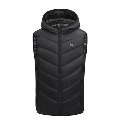 Kids Electric Vest 10 Heating Areas Fast Warmth 3 Gear Temp USB Powered Cozy Inner Layer For Winter Outdoor Boys Girls Washable