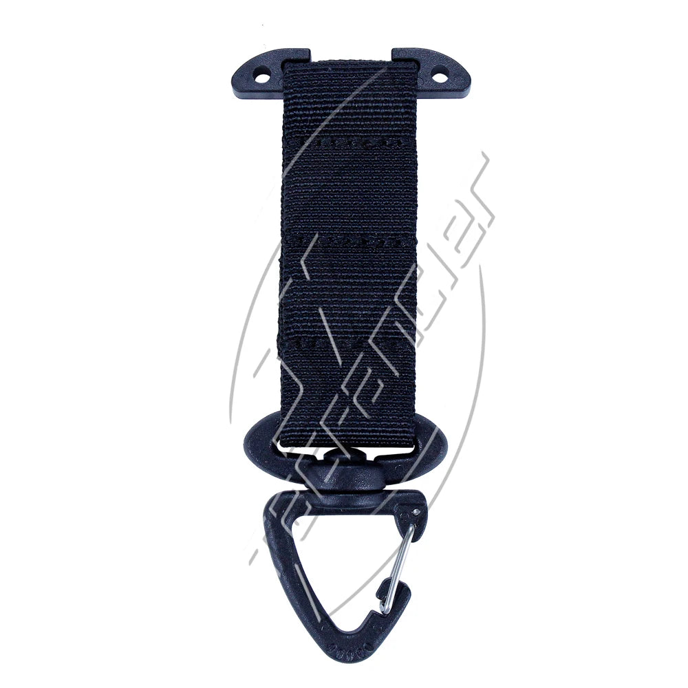 Tactical Molle Clip Swivel Triangle Plastic Snap Hook Tee Mount Hanging Carabiner Glove Holder Battle Belt Hunting Accessories