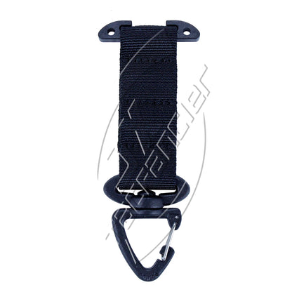 Tactical Molle Clip Swivel Triangle Plastic Snap Hook Tee Mount Hanging Carabiner Glove Holder Battle Belt Hunting Accessories