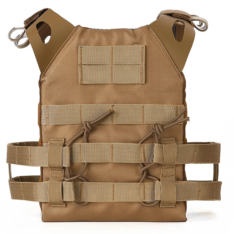 Emersongear Hunting Vest For Kids Modular MOLLE Plate Carrier Hiking Training Outdoor Sports Combat Body Protective Nylon