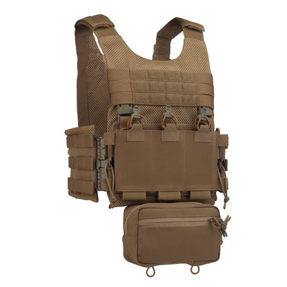POSEIDON DEFENSE LV-119 Maritime Version Vest Plate Carrier Come With Triple Magazine Pouch Storage Drop Bag