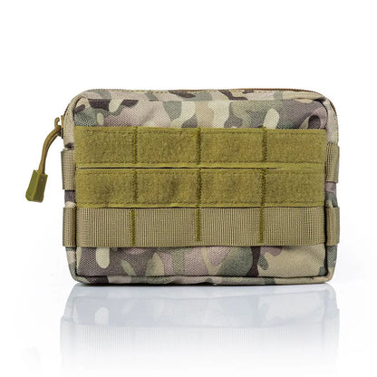 Outdoor EDC Hunting Tatical Molle Pouch Waist Pack Clutch Outdoor Coin Cell Phone Bag Nylon Portable Men Toiletry Bag