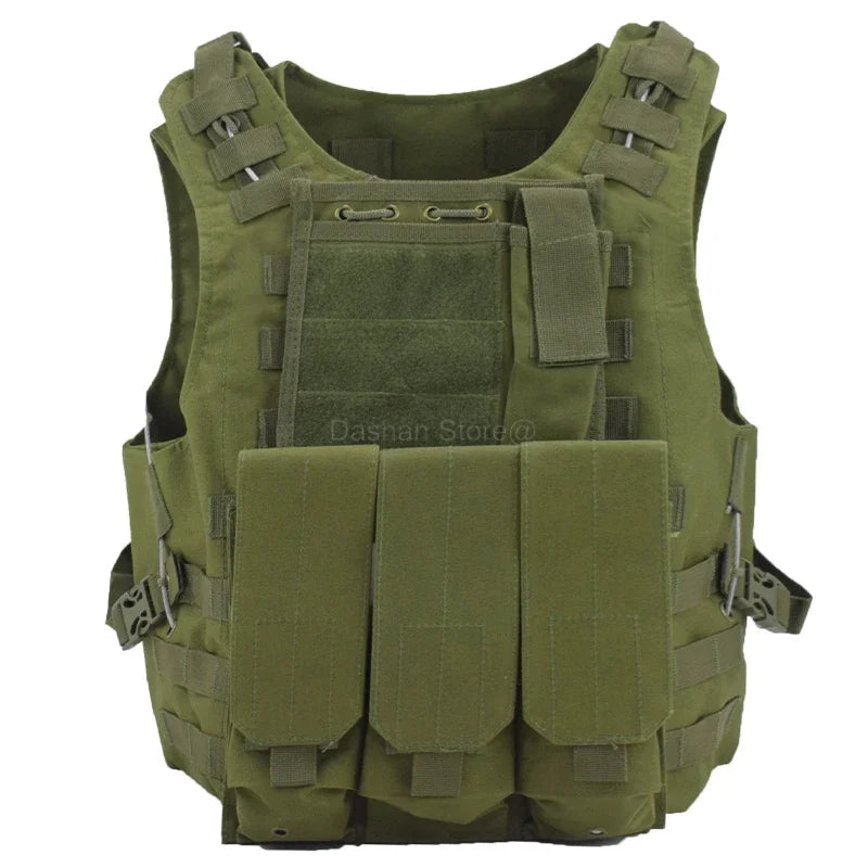 Outdoor Tactical Vest Gear Vest Plate Carrier Airsoft CS Wargame New Style Hunting Equipment Paintball Camouflage Armor
