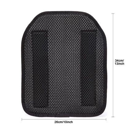 One Pcs/Pair Plate Carrier Cushion Breathable  Black Tactical Vest Air Mesh Padfor Outdoor Military Hunting Accessories