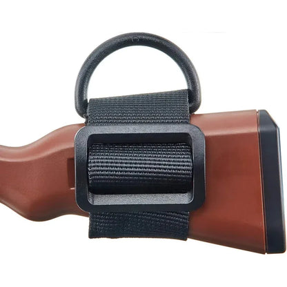 Tactical Gun Sling for Hunting - Adjustable Rifle Shoulder Strap with QD Swivel & D Ring Adapter, Nylon Sling Loop for Outdoor S