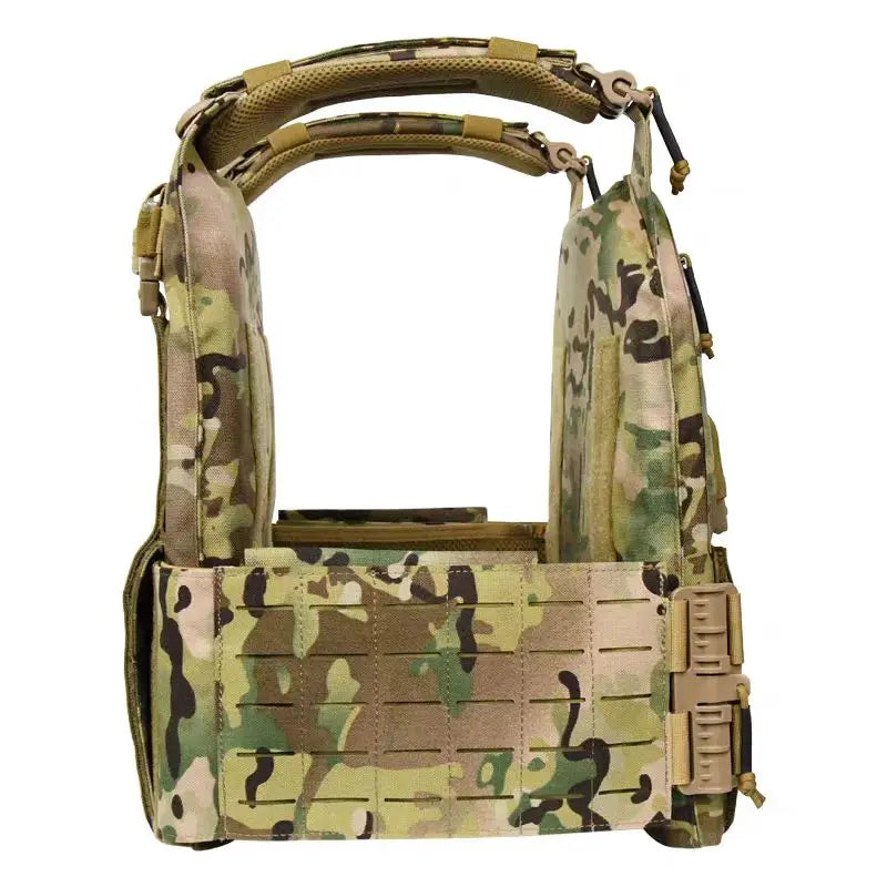  Lightweight Tactical Plate Carrier - Abrasion & Tear-Resistant Fabric, Dual-Purpose for Daily Protection & Tactical Drills