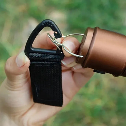 Outdoor Nylon Carabiner Key Hook MOLLE Webbing Buckle Belt Buckle Hanging Camping Climbing Backpack Accessories XKHWGJ02