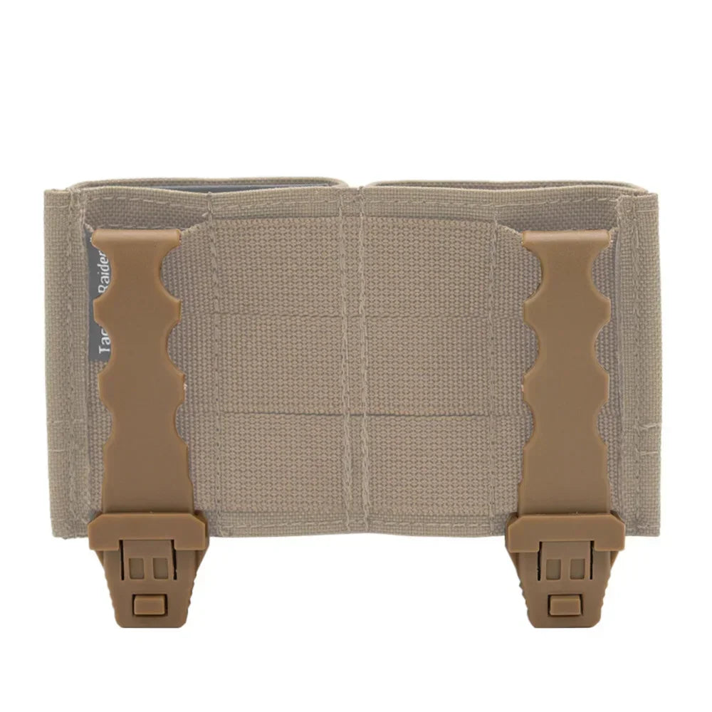 MOLLE system tactical Malice Clips compatible with various waist belts, buckle strips, chest and leg harness fixing buckles.