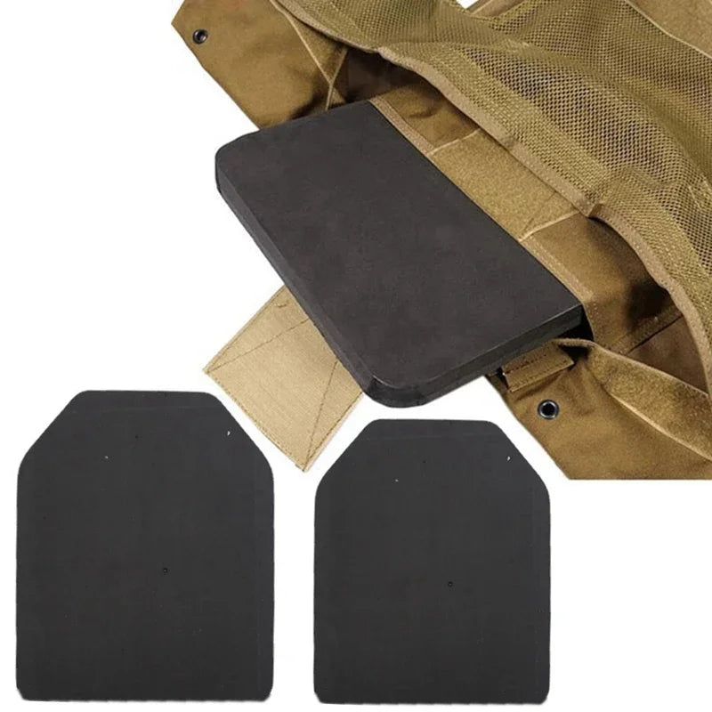 2pcs Plates Outdoor Tactical Vest Inner Liner Foam Shock Board Tactical Vests EVA Pad Resistant Dummy Ballistic Plate Gear