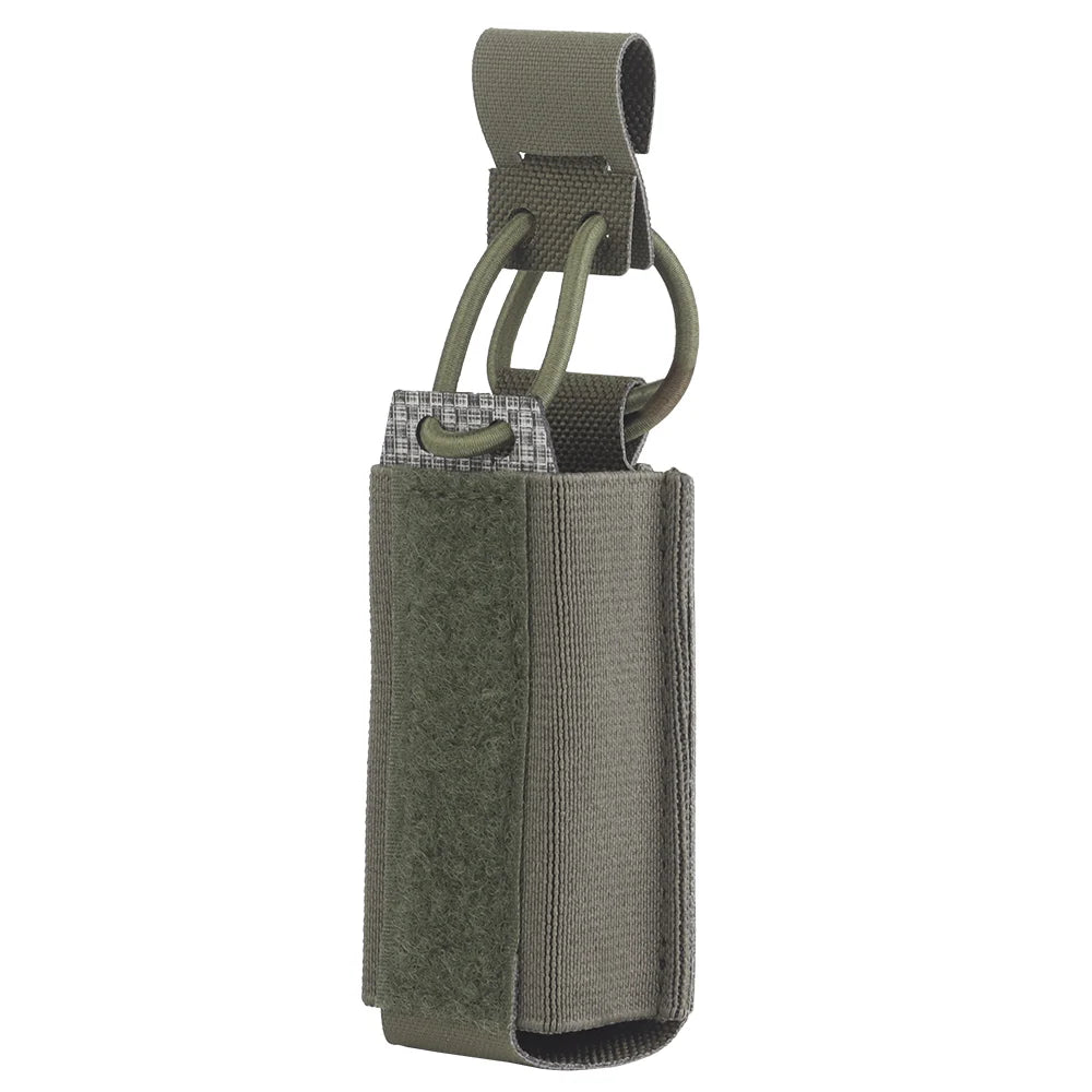 OPHIDIANTAC Multi-function 9mm Single Mag Pouch With Replace Pouch Cover for Plate Carrier and Belt Hunting Accessories