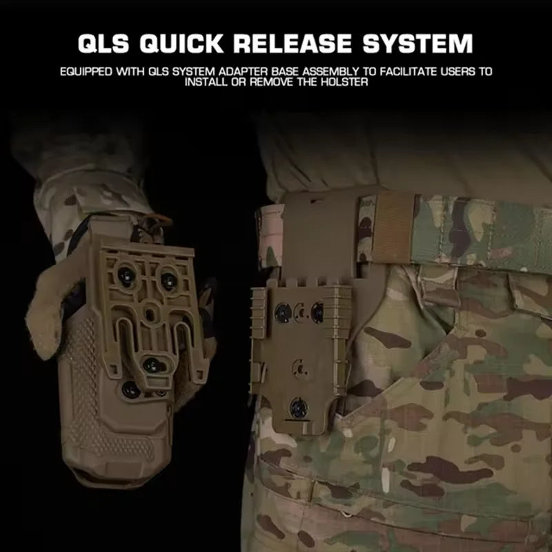 Right Hand Tactical Airsoft Pistol Holster Universal Outdoor Hunting Gun Holder Paintball Shooting Handgun Belt