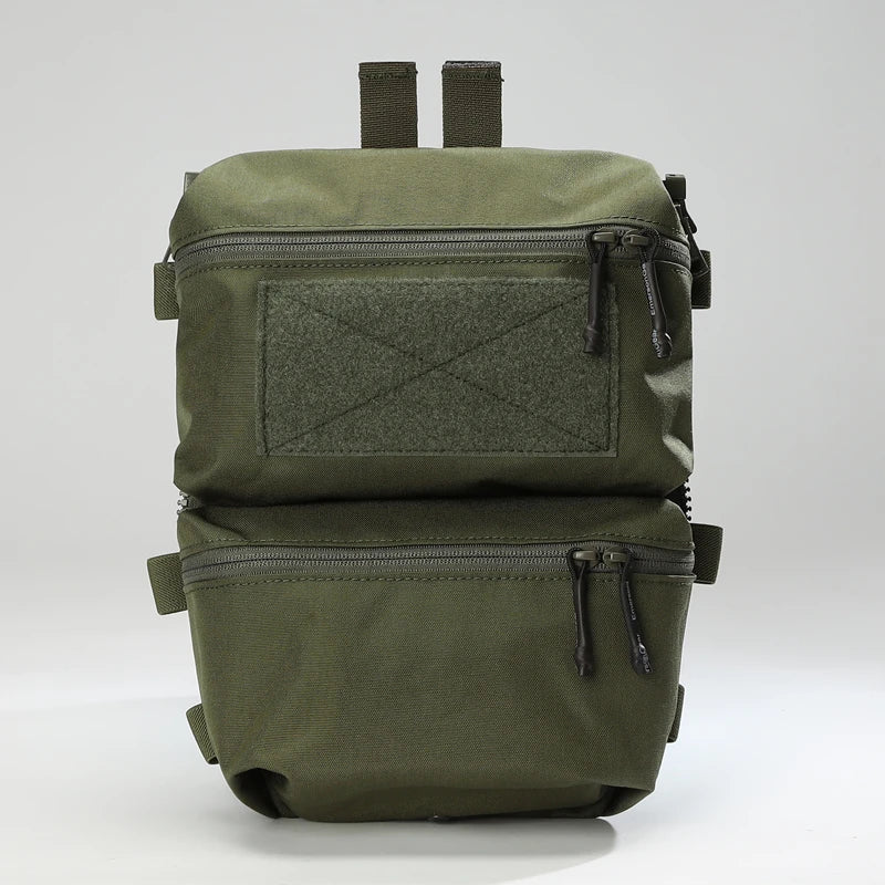 Assault Adapt Banger Back Panel Zip On Rear Pack Tactical Vest GP Pouch Multitools Pocket FCPC V5 Plate Carrier Accessories Bag