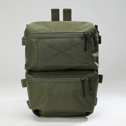 Assault Adapt Banger Back Panel Zip On Rear Pack Tactical Vest GP Pouch Multitools Pocket FCPC V5 Plate Carrier Accessories Bag