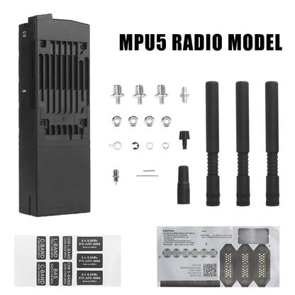 Tactical Chest Rig Set with Tourniquet Walkie-Talkie Smoke Bom Model UG Style DR Plate Carrier Hunting Airgun Vest Cosplay Gear