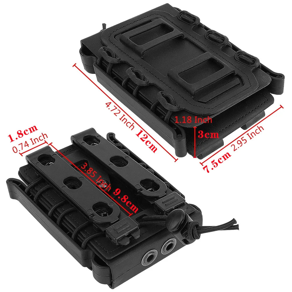 Tactical Magazine Pouch Molle for Ar15 M4 5.56 7.62 Fast Mag Pouch Rifle Pistol Magazine Holder Gun Hunting Airsoft Accessories