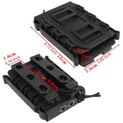 Tactical Magazine Pouch Molle for Ar15 M4 5.56 7.62 Fast Mag Pouch Rifle Pistol Magazine Holder Gun Hunting Airsoft Accessories