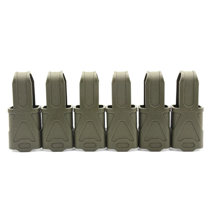 6/10PCS Tactical 9mm Magazine Pouch Rubber Holster Universal Pistol Mag Sleeve Cover for G17 19 Beretta M9 SIG P226