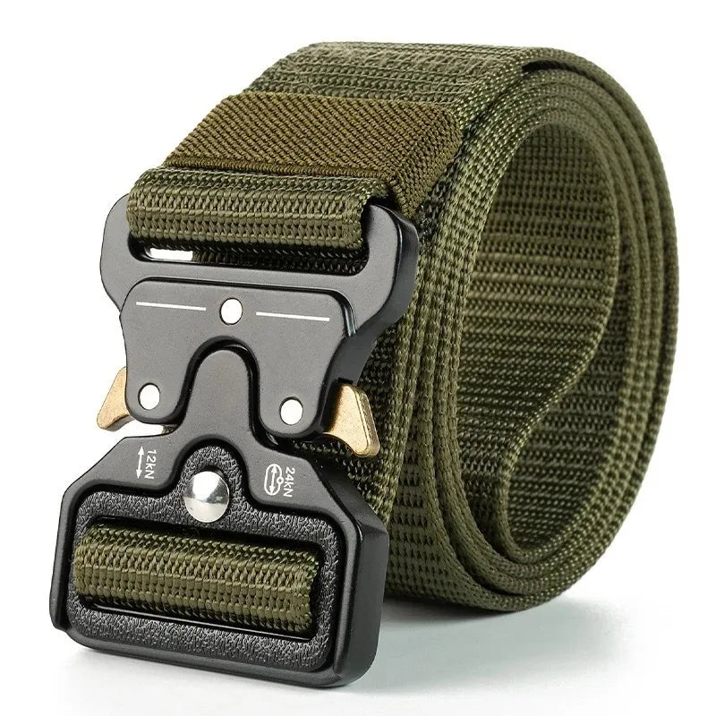 Best Seller! for Men and Women Black Belt Tactical Belt Quick Release Outdoor Military Belt Soft Real Nylon Sports Accessories