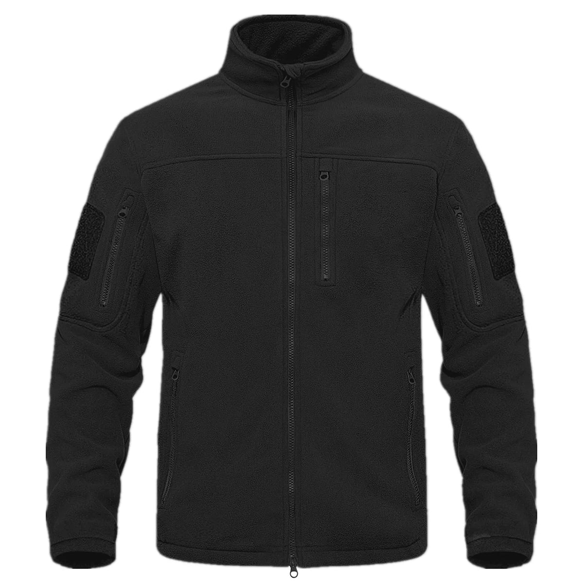 Hunting Autumn Winter Men's Stand Collar Fleece Coat Jacket Thermal Mid-Rise Jacket