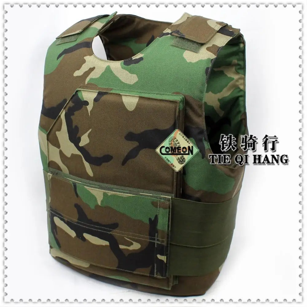 RG Ranger 1993 RBA Four Color Woodland Camo Lightweight Adjustable Tactical Vest for Outdoor