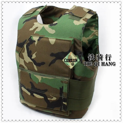 RG Ranger 1993 RBA Four Color Woodland Camo Lightweight Adjustable Tactical Vest for Outdoor