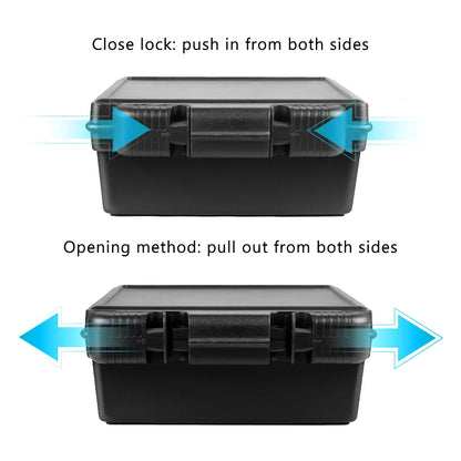 12GA Shutgun Shell Box 42 Rounds Shotshell Case Rifle Ammo Box Hunting Gun Cartridge Case 12 Gauge Bullet Shell Holder Storage